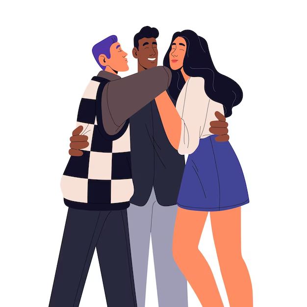 Hug bisexuel
